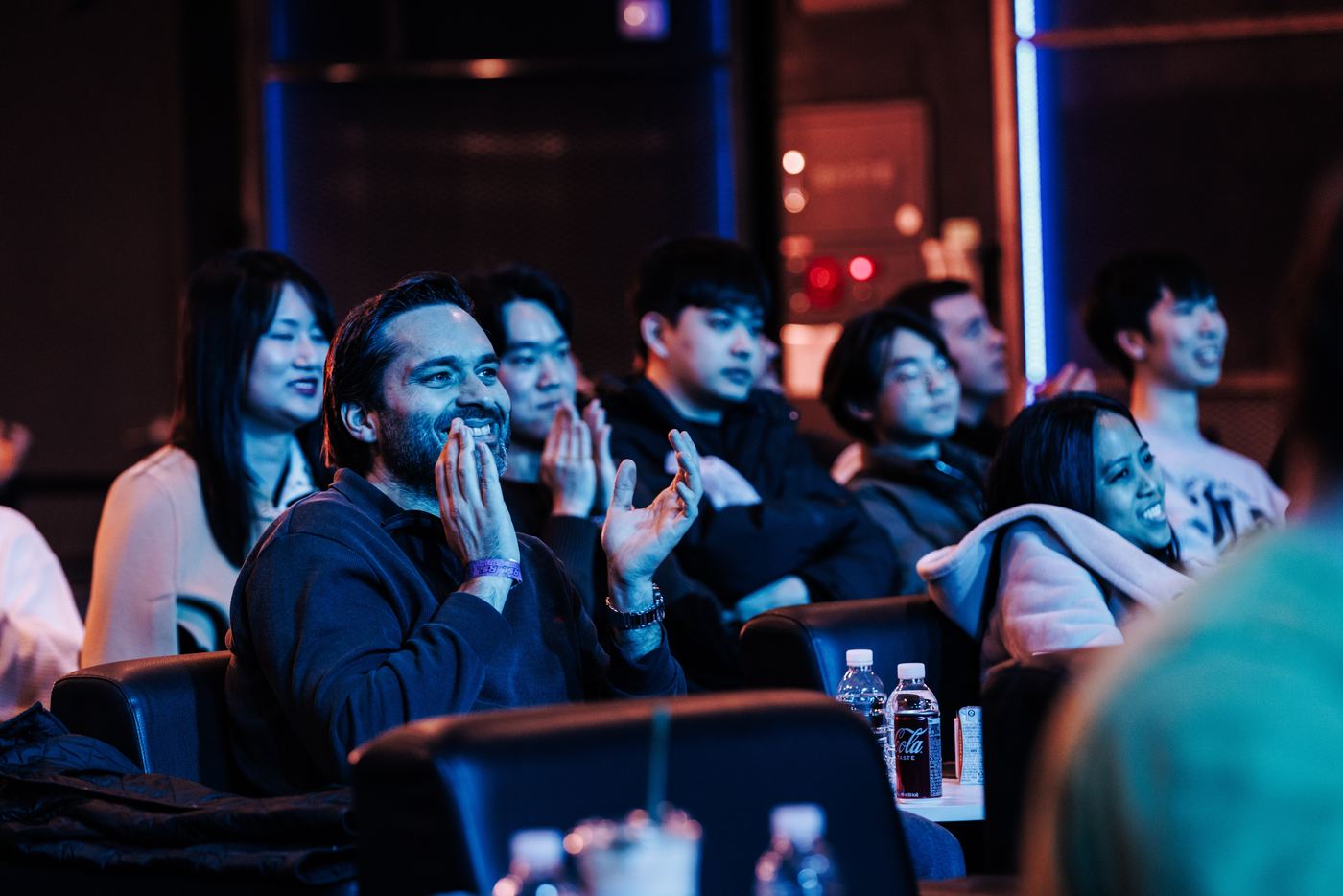 The audience applauding during an RSL Revival broadcast